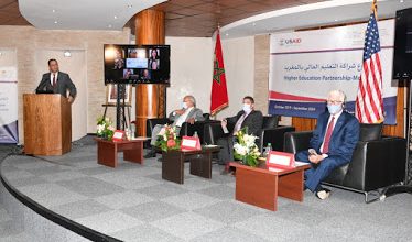 Photo of أمزازي وأوعويشة والسفير الأمريكي يعطون انطلاقة شراكة التعليم العالي – المغرب (HEP-M)