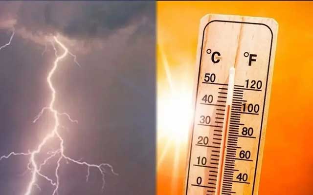 موجة حر وزخات رعدية تضرب عددا من أقاليم المغرب.. والأرصاد تدعو للحيطة والحذر